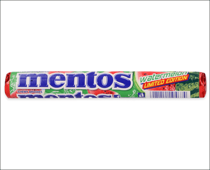Mentos Individual Mentos Watermelon Roll (40 Pieces) 37.5g OFNMRBLGAMEH Mentos Watermelon Roll (40 Pieces) 37.5g
