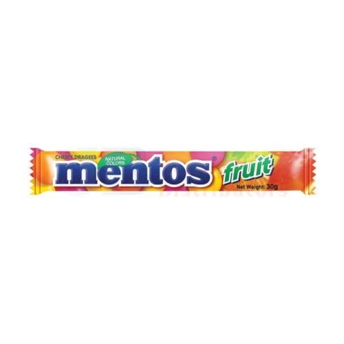 Mentos Mentos Fruit Rolls 37.5g Mentos Fruit Rolls 37.5g
