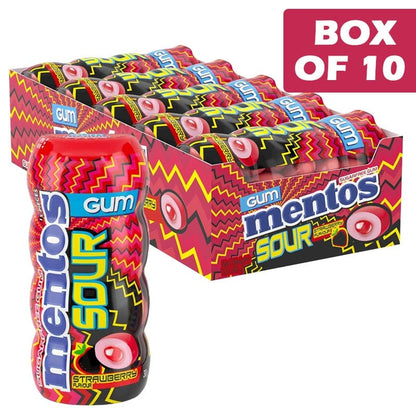MENTOS Mentos Gum Strawberry 30g Mentos Gum Strawberry 30g