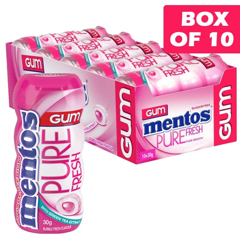 MENTOS Mentos Pure Fresh Bubble 30g Mentos Pure Fresh Bubble 30g