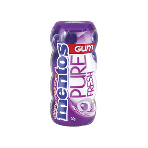 Mentos Mentos Pure Fresh Grape Gum 30g Mentos Pure Fresh Grape Gum 30g