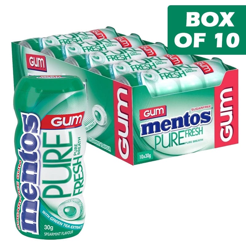 MENTOS Mentos Pure Fresh Spearmint 30g Mentos Pure Fresh Spearmint 30g