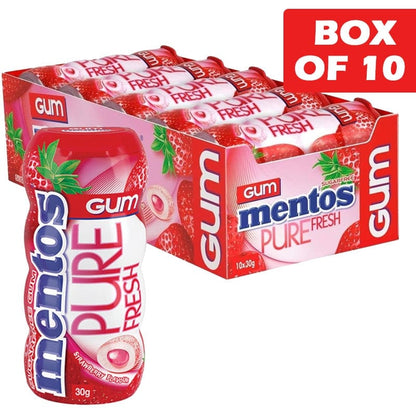 MENTOS Mentos Pure Fresh Strawberry 30g Mentos Pure Fresh Strawberry 30g
