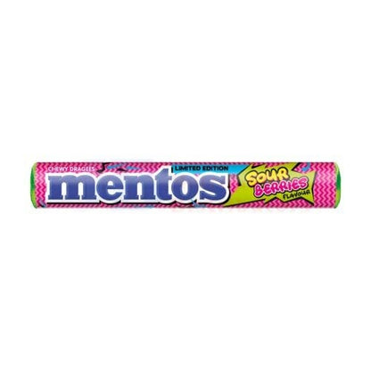Mentos Mentos Sour Berries Roll 37.5g Mentos Sour Berries Roll 37.5g