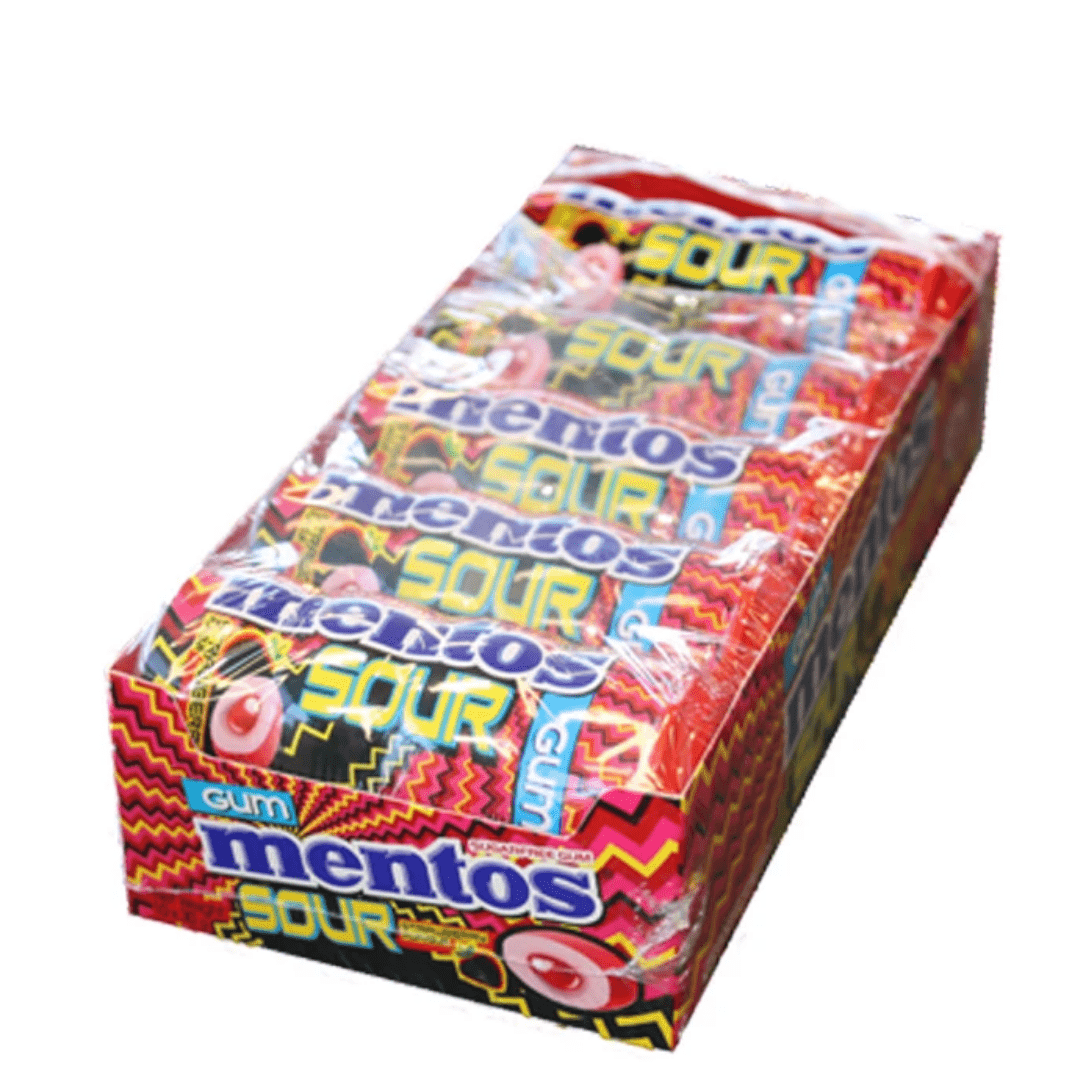 Mentos Mentos Sour Gum 30g Mentos Sour Gum 30g