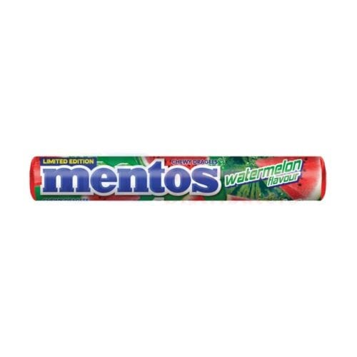 Mentos Mentos Watermelon Roll 37.5g Mentos Watermelon Roll 37.5g