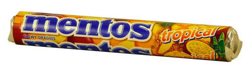 Mentos - Tropical (40 Roll Display Unit)