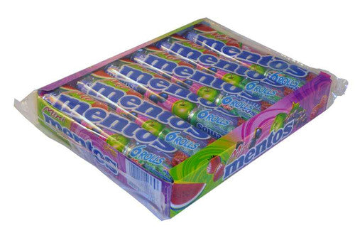 Mini Mentos 6 Roll Packs (Total 72 Rolls in Box)