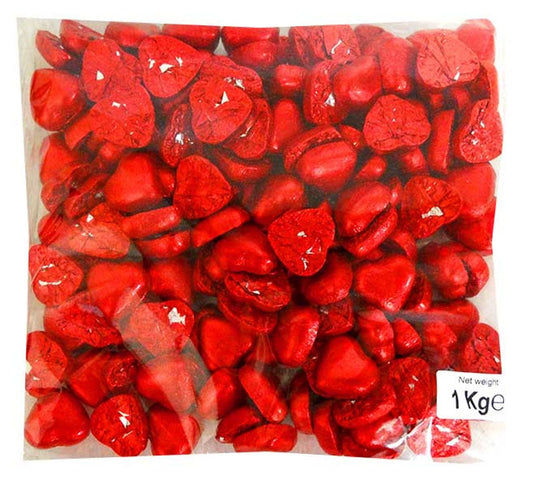 My Little Pony Individual Laica Foil Covered Chocolate Hearts - Red (1kg bag) 9312165916166 TPFS10408 Laica Foil Covered Chocolate Hearts - Red (1kg bag)