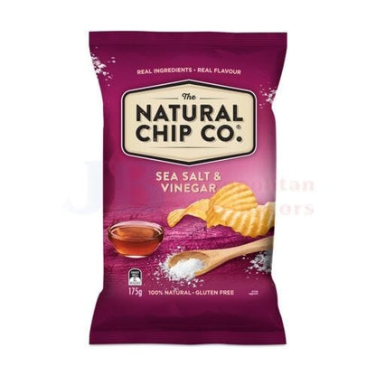 Natural Chip Co. Individual Natural Chip Co. Salt & Vinegar 175g 9310988012737 JBMNCSV2 Natural Chip Co. Salt & Vinegar 175g