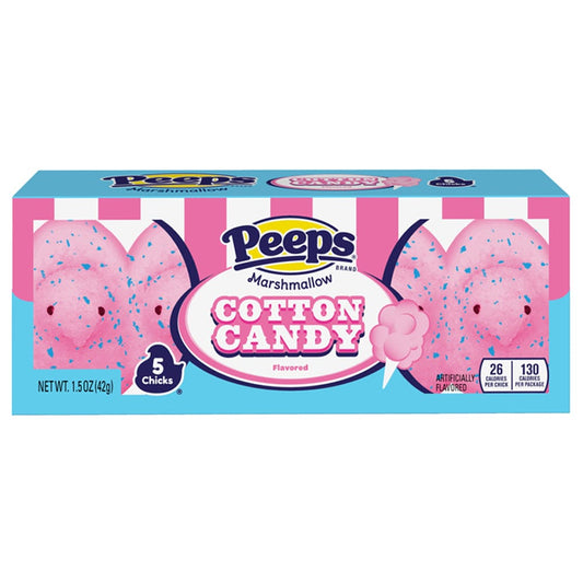 Peeps Peeps Marshmallow Cotton Candy Chicks Peeps Marshmallow Cotton Candy Chicks