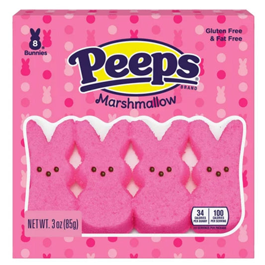 Peeps Peeps Pink Marshmallow Bunnies Peeps Pink Marshmallow Bunnies
