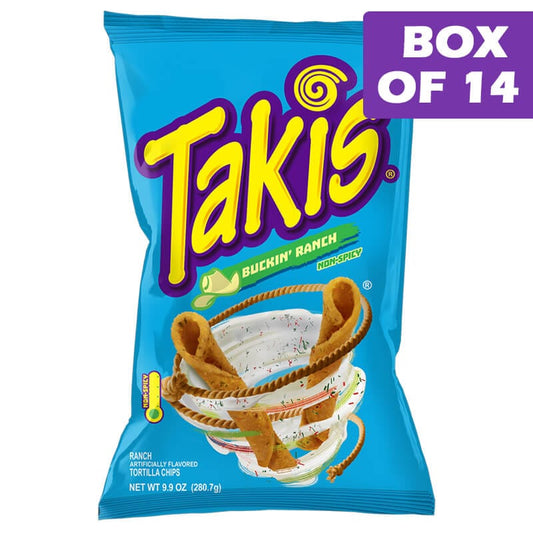 Pez Barcel Takis Buckin Ranch Tortilla Chips 280g Barcel Takis Buckin Ranch Tortilla Chips 280g