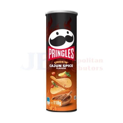 Pringles Individual Pringles Smokin' Cajun Spice 118g 8886467125591 JBMPCS118 Pringles Smokin' Cajun Spice 118g