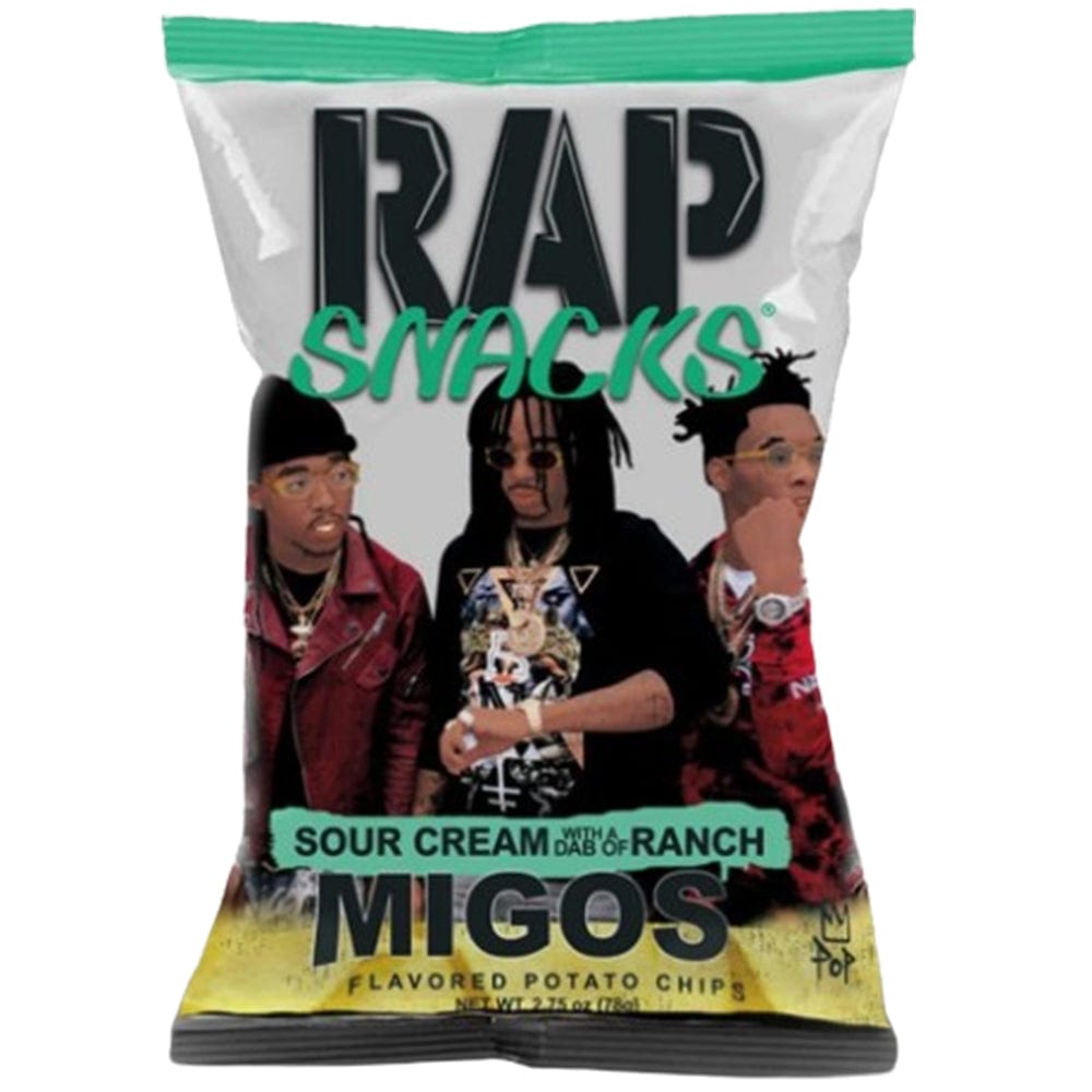 Rap Snack Rap Snack Sour Cream & Ranch 70g Rap Snack Sour Cream & Ranch 70g