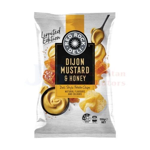 Red Rock Deli Individual Red Rock Deli Dijon Mustard & Honey 150g 9310015253621 JBMRRDMH2 Red Rock Deli Dijon Mustard & Honey 150g