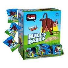Rude Dudes Individual Rude Dudes Bulls Balls 5g (200 Pieces) TFJJ21 Rude Dudes Bulls Balls 5g (200 Pieces)