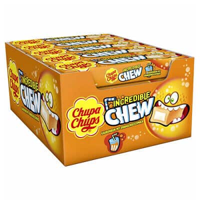 Chupa Chups Incredible Chew Orange (20 Pieces) 45g
