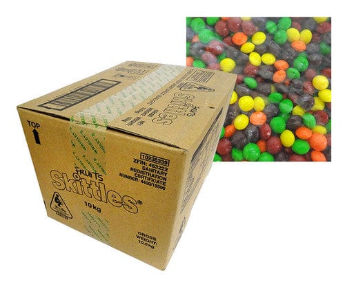 Skittles Individual Skittles (10kg Bulk) 19300613115572 TPFS12241 Skittles (10kg Bulk)
