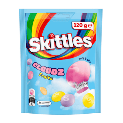 Skittles Skittles Cloudz Fruits 120g Skittles Cloudz Fruits 120g