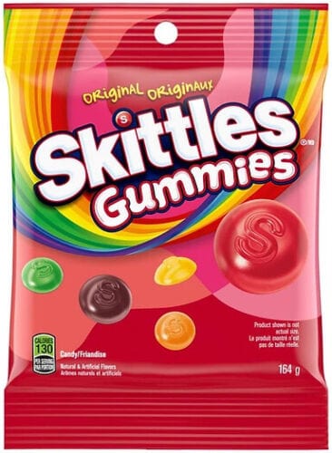 Skittles Skittles Gummies Original 164g Skittles Gummies Original 164g