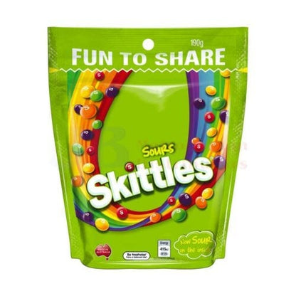 Skittles Skittles Sours 190g Skittles Sours 190g