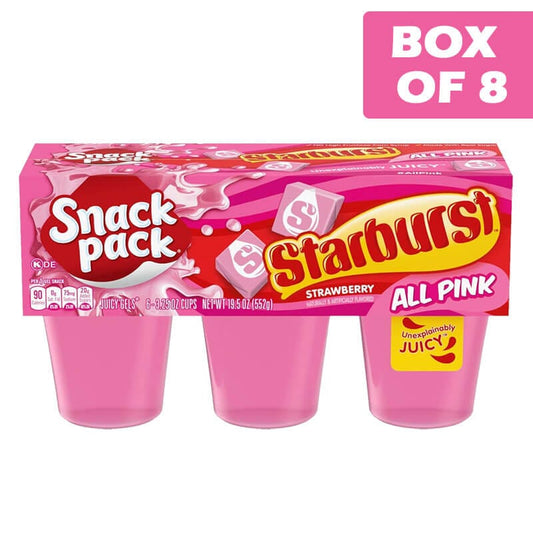 Snack Pack Snack Pack Starbust 3oz (6 Pack) Snack Pack Starbust 3oz (6 Pack)