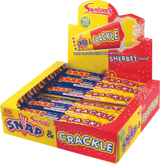 Swizzels Swizzels Snap & Crackle 180g Swizzels Snap & Crackle 180g