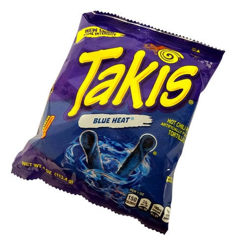 Takis Individual Takis Blue Heat ( 92g bag) - Short B/B date 757528048112 TPFS12417 Takis Blue Heat ( 92g bag) - Short B/B date