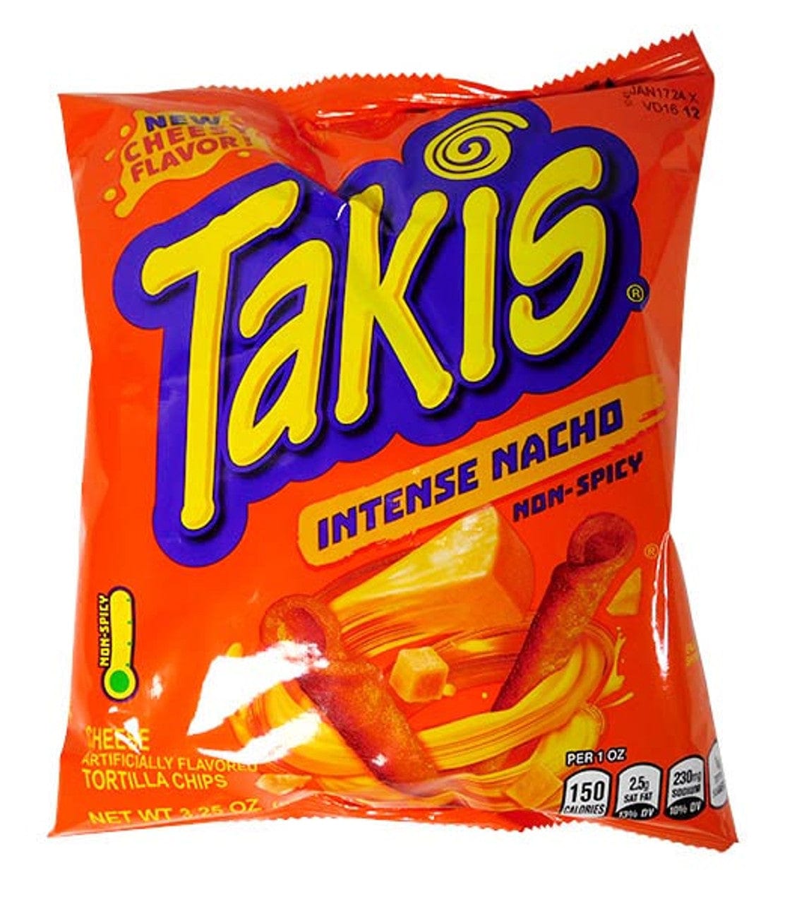 Takis Individual Takis Intense Nachos ( 92g bag) - Short B/B date 757528045289 TPFS13466 Takis Intense Nachos ( 92g bag) - Short B/B date