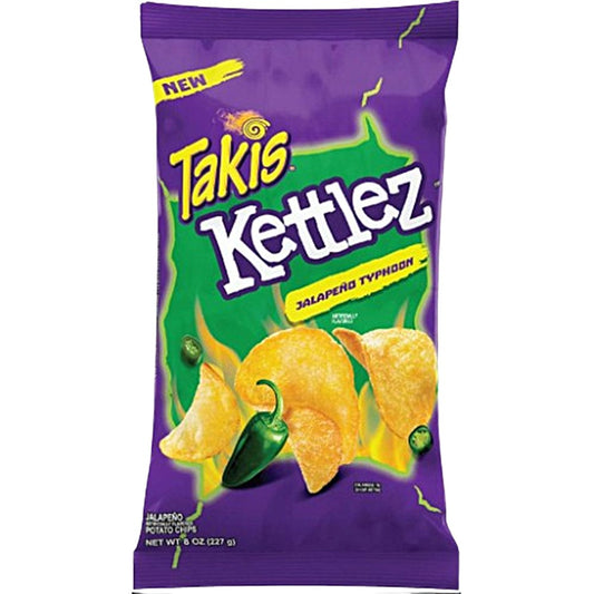 Takis Takis Chips Kettlez Jalapeno 226g Takis Chips Kettlez Jalapeno 226g