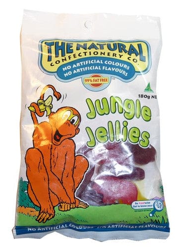 The Natural Confectionery Co. Individual The Natural Confectionery Co. - Jungle Jellies (180g) 9310434000684 TPFS2416 The Natural Confectionery Co. - Jungle Jellies (180g)