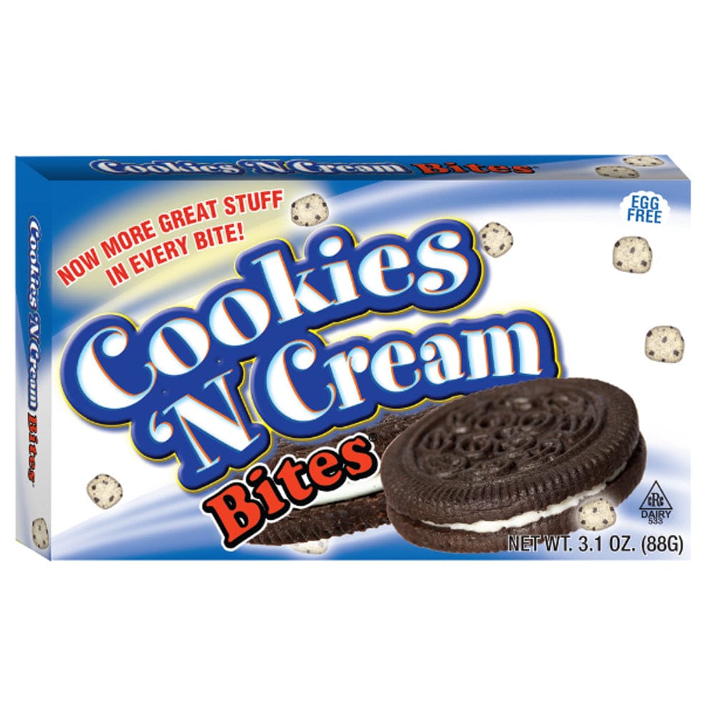 The Sweets Club Cookies N Cream Bites Theatre Box 88g Cookies N Cream Bites Theatre Box 88g