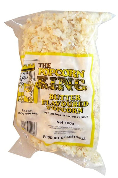 The Sweets Club Individual Butter Flavoured Popcorn 100g 9312283000013 TPFS2356 Butter Flavoured Popcorn 100g