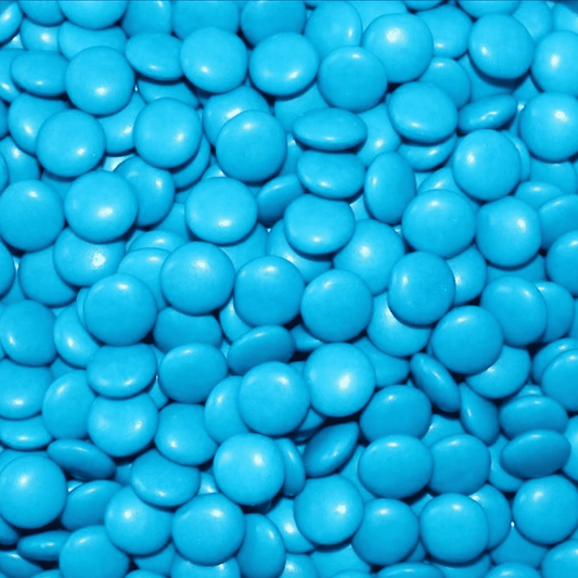 The Sweets Club Individual Chocolate Buttons Blue 1kg ZLIXZFVIEERY Chocolate Buttons Blue 1kg