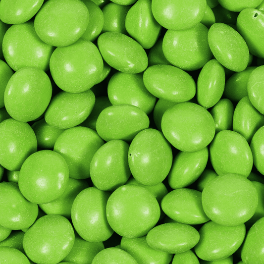 The Sweets Club Individual Chocolate Buttons Green 1kg KXXLYWGPGTCL Chocolate Buttons Green 1kg