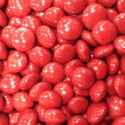The Sweets Club Individual Chocolate Buttons Red 1kg OZETDONZKMRQ Chocolate Buttons Red 1kg