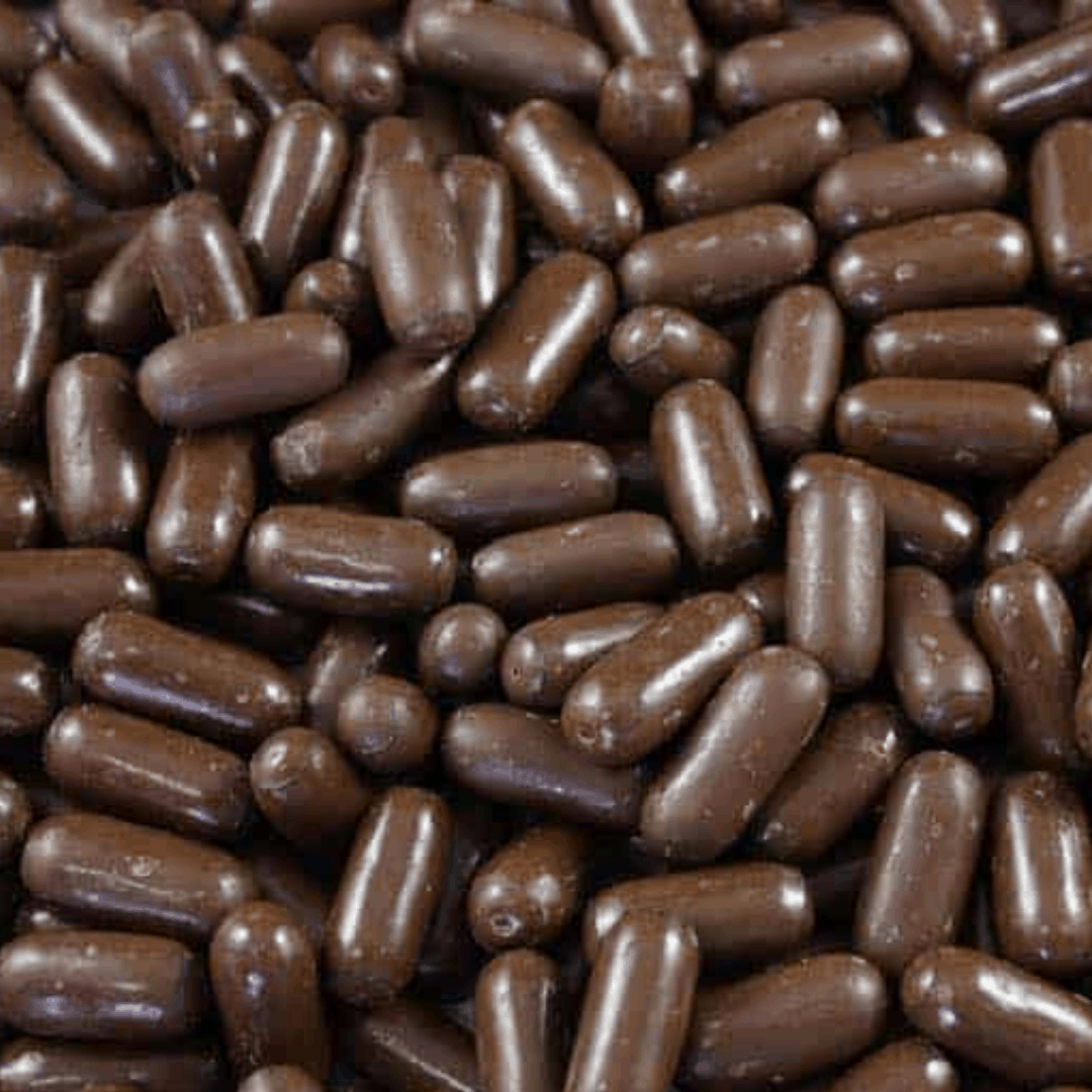 The Sweets Club Individual Liquorice Bullets Milk Chocolate 1kg HHYCRQZNIDWG Liquorice Bullets Milk Chocolate 1kg