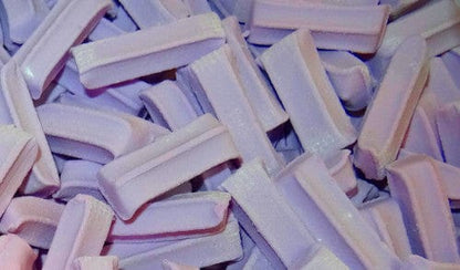 The Sweets Club Individual Premium Mini Fruit Sticks Bulk - Purple with a Grape Flavour (5kg box) TPFS5984 Premium Mini Fruit Sticks Bulk - Purple with a Grape Flavour (5kg box)