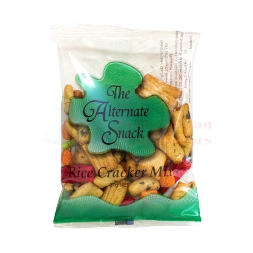 The Sweets Club Individual Rice Cracker Mix 28g (30 Pack) 9321254000020 JBMRCM30 Rice Cracker Mix 28g (30 Pack)