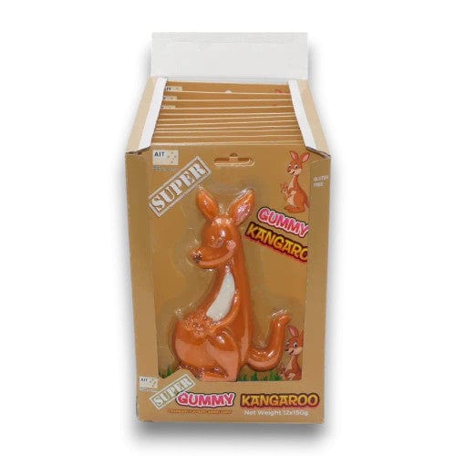 The Sweets Club Individual Super Gummy Kangaroo (12 x 150g individually packaged) 6937859507296 TPFS13498 Super Gummy Kangaroo (12 x 150g individually packaged)