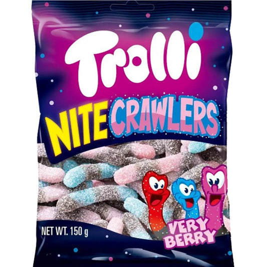 Trolli Nite Crawlers Peg Bag 150g