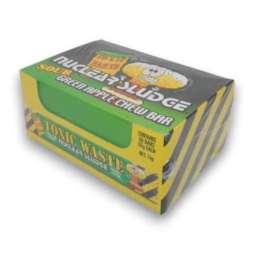 Toxic Waste Individual Toxic Waste Nuclear Sludge ( 50 x 20g bars in a display unit) 10898940001556 TPFS12432 Toxic Waste Nuclear Sludge ( 50 x 20g bars in a display unit)