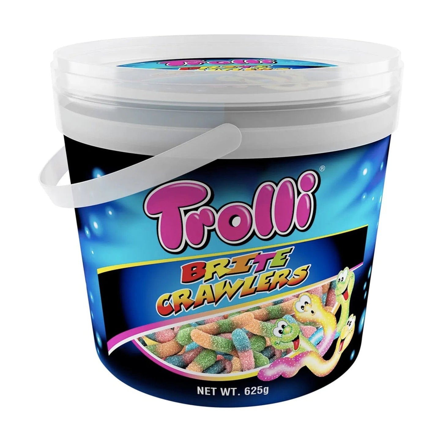 Trolli Individual Trolli Britecrawler Bucket 625g TFTBB Trolli Britecrawler Bucket 625g