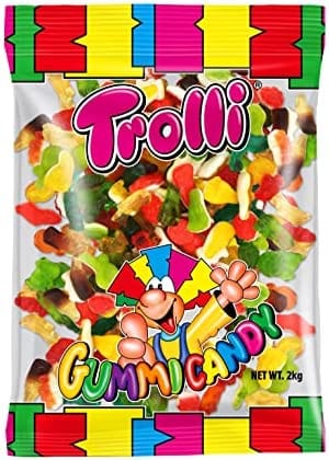 Trolli Individual Trolli Groovy Mix 2kg Bag TFBTGMIX Trolli Groovy Mix 2kg Bag