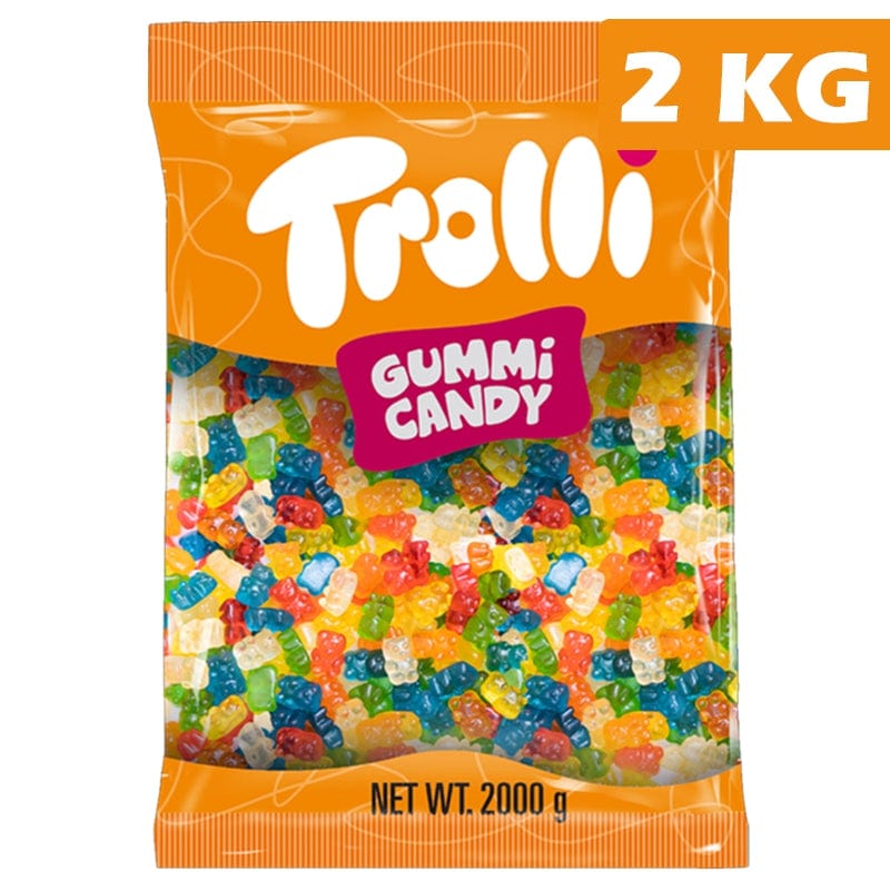 TROLLI Individual Trolli Gummi Bears 2kg BF602443 Trolli Gummi Bears 2kg