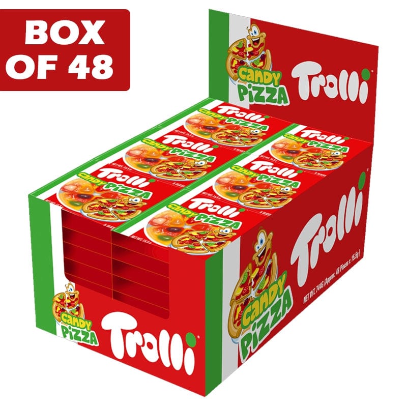 TROLLI Individual Trolli Mini Pizza 15g (48 Pieces) BF602483 Trolli Mini Pizza 15g (48 Pieces)
