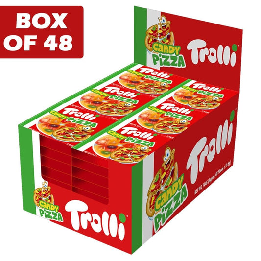 Trolli Individual Trolli Mini Pizza 15g (48 Pieces) BF602483 Trolli Mini Pizza 15g (48 Pieces)