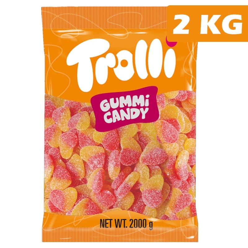 TROLLI Individual Trolli Peach Hearts 2kg BF602336 Trolli Peach Hearts 2kg