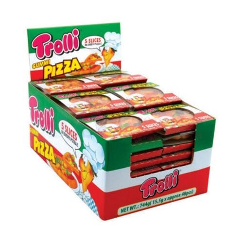 Trolli Individual Trolli Pizza Display 15.5g (48 Pack) 6925425473182 JBMTPD Trolli Pizza Display 15.5g (48 Pack)